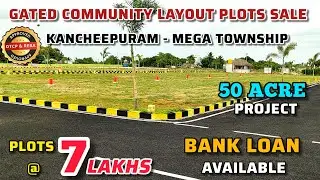 Low budget plots for sale in kanchipuram just  7 lakhs onwards | kanchipuram low budget land