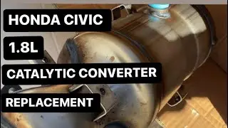 Как заменить каталитический нейтрализатор Honda Civic! #hondacivic #catalyticconverter #karlonArcher