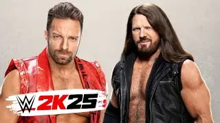 LA knight Vs Aj Styles #wwe2k25