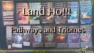 Land Ho!!! | Pathway Lands and Triome Lands | You too should have some pirate treasure!