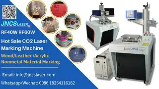 RF40W RF60W high speed co2 laser marking machine wood leather acrylic laser marking machine