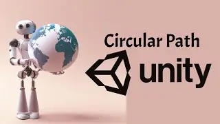 How To move an object in a circular path around a specific object in Unity! #unity #games
