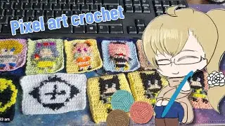 [Crochet Live Stream] Pixel Art Crochet |Reading to you