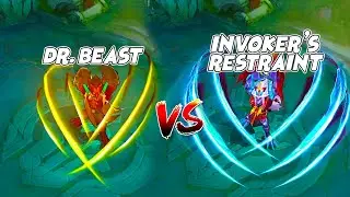 Roger Invoker's Restraint VS Dr Beast Skin Comparison