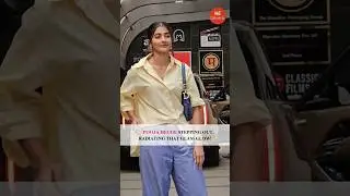 #PoojaHegde spotted serving style goals with her minimal yet #magneticlook!