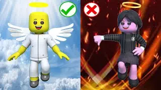 История Roblox: Попасть в рай или спуститься в ад - ROBLOX Brookhaven 🏡RP (Roblox Animation)