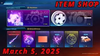 March 5 Rocket League Item Shop: BEST SHOP IN AGES!