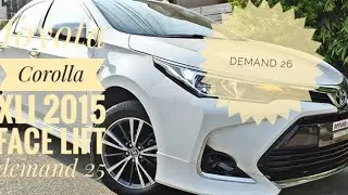 🚗 Toyota Corolla XLI 2015 Convert to X Corolla demand 26 Condition: Good 👍 