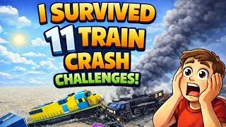 I Survived 11 Train Crash Challenges 😱 | 11 Crazy Train Crash Challenges in One Game! 
