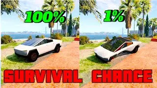 Realistic Survival Chance Car Crashes Challenge #01 | BeamNG.drive