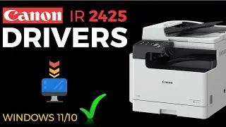 Как установить драйверы Canon imageRUNNER 2425 в Windows 11/10 (обновление 2025)