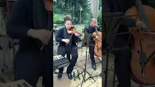 A hora &eacute; agora - Jorge e Mateus - Piano, Violino e Violoncelo em cerim&ocirc;nia de casamento