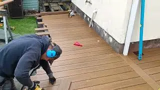 Ultrashield composite decking with framing board
