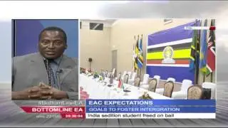 Bottomline East Africa 2nd March 2016 [Part 1]: EAC expectations