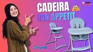 Conforto e Praticidade na Hora da Refeição | Cadeira Burigotto Bon Appétit XL – Baby Lover