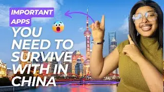 Important apps you need to survive with in china.#chinaapps #china #chinatrip #travel #cantonfair