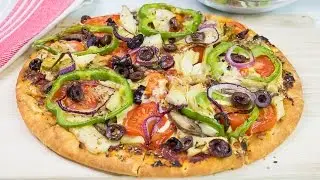 Vegan pizza with cashew cheese recipe