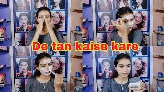 How to do Raaga Professional De-Tan Tan Removal Cream Review andDemo | Instant TanRemoval Cream