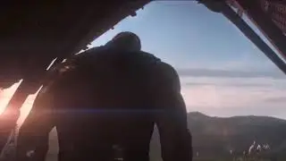 thanos sitting on porch