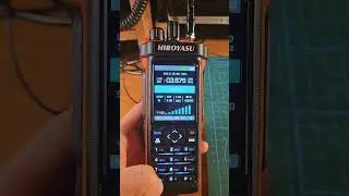 Hiroyasu UV850PRO диапазон 80м на внешнюю антенну приём #радио