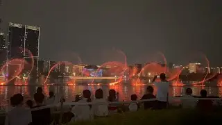 玉湖公园音乐喷泉