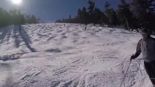 Good Mogul Skiers at Heavenly Little Dipper Trail