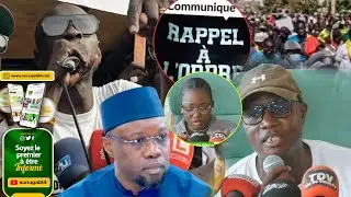 Conf&eacute;rence de presse du mouvement Rappel &agrave; l&rsquo;Ordre | Un message fort &agrave; la classe politique