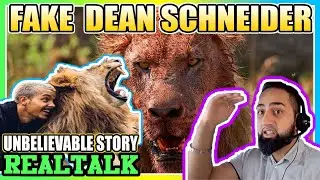 SURVIVED A LION ATTACK - DO NOT TRY THIS | FAKE DEAN SCHNEIDER | Nawo Reaction