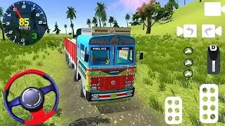 Real Tata Truck Offroad Driving Simulator - Offroad Cargo Truck Driver - Android GamePlay