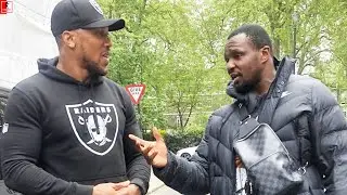 WOW! ANTHONY JOSHUA & DILLIAN WHYTE MEET EACH OTHER AND HAVE A CHAT ABOUT FUTURE REMATCH