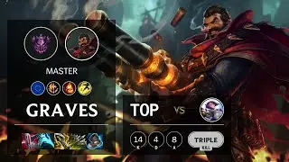 Graves Top vs Fiora - EUW Master Patch 11.13