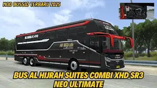 RILIS⁉️MOD BUS AL HIJRAH SUITES COMBI XHD SR3 NEO ULTIMATE BY ASXFM🤩 || MOD BUSSID TERBARU 2025