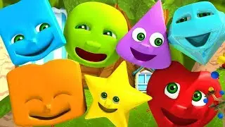Learn Shapes for Kids | #ShapesforKids #ColorsforChildren #kidslearningvideos