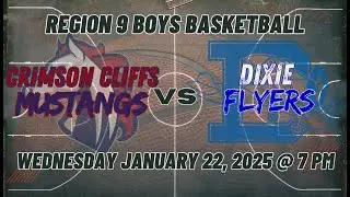 Dixie vs Crimson Cliffs Boys Varsity Basketball-Click link below for play-by-play broadcast.