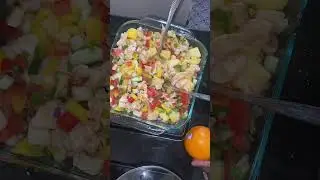 Conch salad Jamaican way #cooking #foodie #lovesong #eating #review 