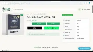 Gold Killer EA MT5 | Prop-Firm Safe Gold Scalping Expert Advisor