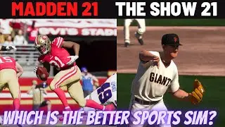 Madden 21 Next Gen vs MLB The Show 21 | No Commentary gameplay | Xbox Series X