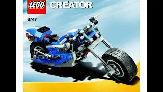 LEGO Creator Race Rider 6747 Instructions DIY Book 3