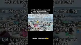 FIX OUR EARTH🌎(SHARE THIS VIDEO) #saveourwater #earth #teamtrees #cleanearth #fyp #blowup