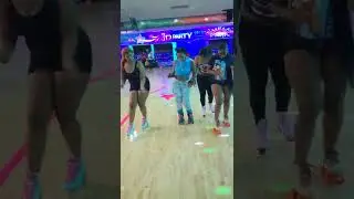 Kortu teaching some ladies to slow walk #slowwalk #skate #atlanta