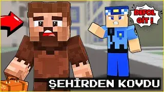 KEREM KOMİSER, D&Uuml;ŞMANI FAKİR'İ ŞEHİRDEN KOVDU! 😱 - Minecraft