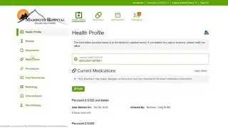 Navigating Your Electronic Health Record