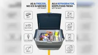 Review: Koolatron Portable Cooler - Electric Smart Fridge/Freezer for Car, Camping, Travel, 12...