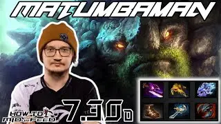 MATUMBAMAN - Tiny Carry vs NothingToSay | Rampage!! Full Gameplay | Dota 2 [DOTA 2]