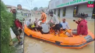 Flood Fear in Anantnag: Water Enters Homes and Shops | Kashmir on Alert