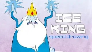 How to draw the Ice king step by step - Adventure time