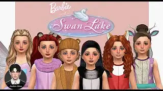 BARBIE OF SWAN LAKE PART 2 (Carlita, Ivan & Elfs) // Sims 4 - Create a Sim // Barbie in The Sims 4