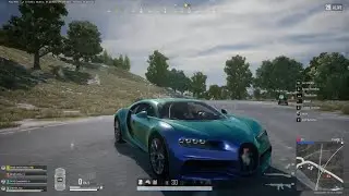 RIDING BUGGATI CHIRON IN PUBG  BATTLEGROUNDS  | CHICKEN DINNER GAMEPLAY ERANGER SUBZERO | PC