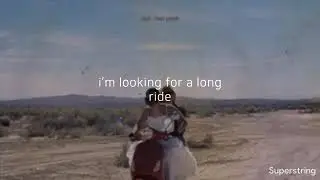 joji//test drive lyrics [on screen]