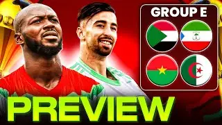 AFCON 2025 PREDICTION & PREVIEW GROUP E